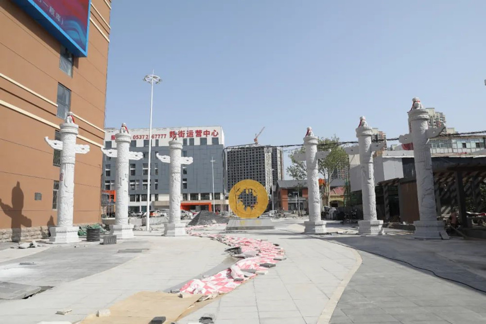 争分夺秒冲刺麷街开园——惠丰麷街项目各项施工有序推进
