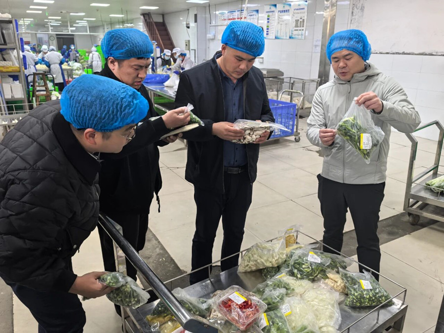 蓄力布局净菜加工新赛道 康元公司赴合众集食供应链考察